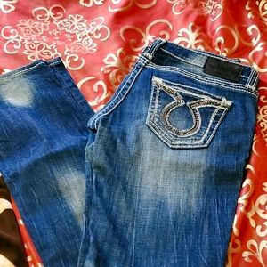 Big star boot cut jeans